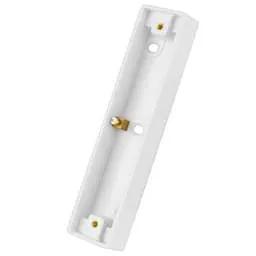 PATRESS BOX LGA Selectric 2 Gang 16mm Architrave Pattress Back Box White - PATRESS BOX LGA Selectric 2 Gang 16mm Architrave Pattress Back Box White