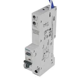 Electrical Lighting Siemens 6A 1P+N 1 Module B Curve 10kA 30mA Type A RCBO - Electrical Lighting Siemens 6A 1P+N 1 Module B Curve 10kA 30mA Type A RCBO