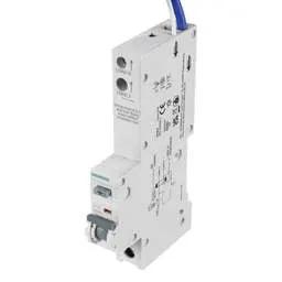 Electrical Lighting Siemens 16A 1P+N 1 Module B Curve 10kA 30mA Type A RCBO - Electrical Lighting Siemens 16A 1P+N 1 Module B Curve 10kA 30mA Type A RCBO