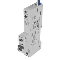 Electrical Lighting Siemens 40A 1P+N 1 Module B Curve 10kA 30mA Type A RCBO - Electrical Lighting Siemens 40A 1P+N 1 Module B Curve 10kA 30mA Type A RCBO