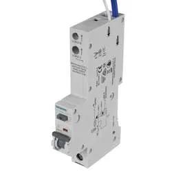 Electrical Lighting Siemens 6A 1P+N 1 Module C Curve 10kA 30mA Type A RCBO - Electrical Lighting Siemens 6A 1P+N 1 Module C Curve 10kA 30mA Type A RCBO