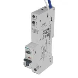 Electrical Lighting Siemens 40A 1P+N 1 Module C Curve 10kA 30mA Type A RCBO - Electrical Lighting Siemens 40A 1P+N 1 Module C Curve 10kA 30mA Type A RCBO
