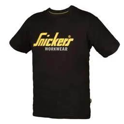 workwear Snickers X Large Classic Logo T-Shirt Black - Workwear workwear Snickers X Large Classic Logo T-Shirt Black Workwear