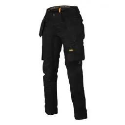workwear Snickers 31W 32L AllroundWork Stretch Trousers with Holster Pockets Black - Workwear workwear Snickers 31W 32L AllroundWork Stretch Trousers with Holster Pockets Black Workwear
