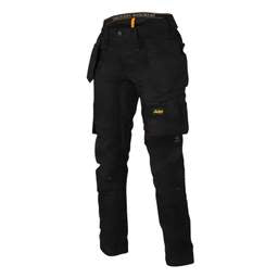 workwear Snickers 33W 32L AllroundWork Stretch Trousers with Holster Pockets Black - Workwear workwear Snickers 33W 32L AllroundWork Stretch Trousers with Holster Pockets Black Workwear
