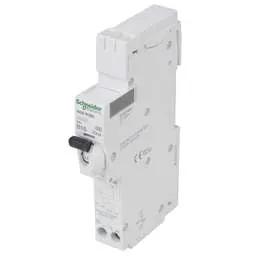 Electrical Lighting Schneider Square D IKQ 16A 1P+N 1 Module B Curve 10kA 30mA Type A RCBO - Electrical Lighting Schneider Square D IKQ 16A 1P+N 1 Module B Curve 10kA 30mA Type A RCBO