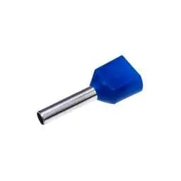 Bootlace Ferrals Engex 2.5mm Twin Entry Bootlace Ferrules Blue (Pack of 100) - Bootlace Ferrules Bootlace Ferrals Engex 2.5mm Twin Entry Bootlace Ferrules Blue (Pack of 100) Bootlace Ferrules