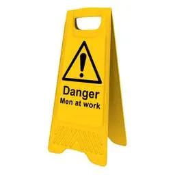 label sign Engex 'Danger Men at Work' Free Standing Sign - label sign Engex 'Danger Men at Work' Free Standing Sign