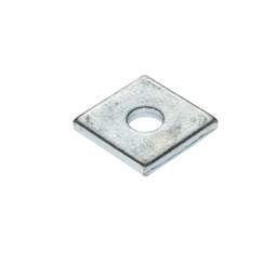 Niglon Niglon 1 x 8mm Hole Flat Square Plate for Strut (Sold in 1's) - Niglon Niglon 1 x 8mm Hole Flat Square Plate for Strut (Sold in 1's)