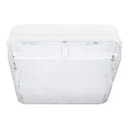 EMERGECNY LIGHTING Xcite X1 8W - 16W LED CCT Square Emergency Bulkhead White / Prismatic - EMERGECNY LIGHTING Xcite X1 8W - 16W LED CCT Square Emergency Bulkhead White / Prismatic