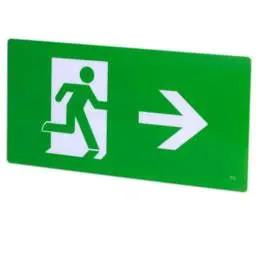 EMERGECNY LIGHTING Xcite Legend Right Arrow for XCEB Exit Box - EMERGECNY LIGHTING Xcite Legend Right Arrow for XCEB Exit Box