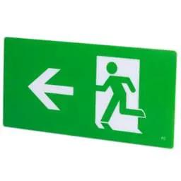 EMERGECNY LIGHTING Xcite Legend Left Arrow for XCEB Exit Box - EMERGECNY LIGHTING Xcite Legend Left Arrow for XCEB Exit Box