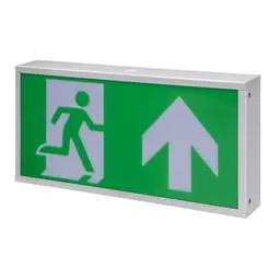 EMERGECNY LIGHTING Xcite 2W LED Maintained Emergency Exit Box with Self Test - EMERGECNY LIGHTING Xcite 2W LED Maintained Emergency Exit Box with Self Test
