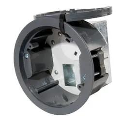 floor sockets Tass Power Grommet Round Socket with 2 Data Points Grey - floor sockets Tass Power Grommet Round Socket with 2 Data Points Grey