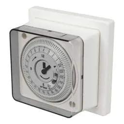 Electrical Lighting Optimum 24 Hour Socket Box Mechanical Timer - Electrical Lighting Optimum 24 Hour Socket Box Mechanical Timer