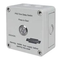 Timeguard Timeguard 3 Wire IP65 Electronic Push Button Time Delay Switch - Timeguard Timeguard 3 Wire IP65 Electronic Push Button Time Delay Switch