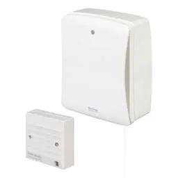 centrifual Vent Axia Solo Plus Lo Carbon SELV Fan with Pullcord - centrifual Vent Axia Solo Plus Lo Carbon SELV Fan with Pullcord