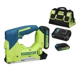 stable guns Viperclip Staple Gun Pack with 2 x 2.0Ah Batteries - stable guns Viperclip Staple Gun Pack with 2 x 2.0Ah Batteries