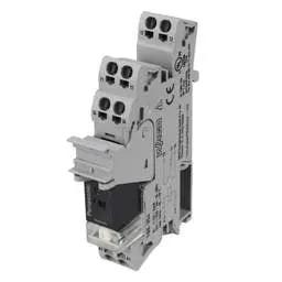 Relay Wago 16A 24V DC 1 x C/O Miniature Relay with Socket, Indication and Retaining Lever - Relay Wago 16A 24V DC 1 x C/O Miniature Relay with Socket, Indication and Retaining Lever