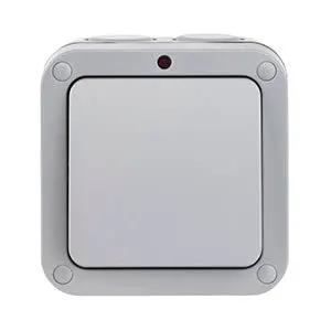 Saxby Electrical Weatherproof 20A 1G 2-way Switch with Indicator - Saxby Electrical Weatherproof 20A 1G 2-way Switch with Indicator