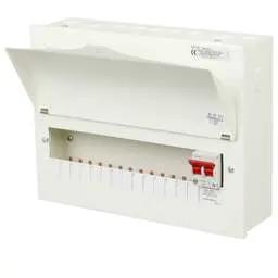 Electrical Lighting Wylex 14 Way 100A Isolator Incomer Metal Clad Consumer Unit - Electrical Lighting Wylex 14 Way 100A Isolator Incomer Metal Clad Consumer Unit