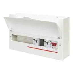 Electrical Lighting Wylex 14 Way High Integrity Dual 80A Type A RCD Metal Clad Unit with Type 2 SPD - Electrical Lighting Wylex 14 Way High Integrity Dual 80A Type A RCD Metal Clad Unit with Type 2 SPD