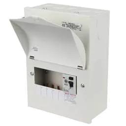 Electrical Lighting Wylex 5 Way 100A 30mA Type A RCD Incomer Metal Clad Consumer Unit - Electrical Lighting Wylex 5 Way 100A 30mA Type A RCD Incomer Metal Clad Consumer Unit