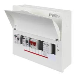 Electrical Lighting Wylex 5 Way High Integrity Dual 80A RCD Metal Clad Unit with Type 2 SPD - Electrical Lighting Wylex 5 Way High Integrity Dual 80A RCD Metal Clad Unit with Type 2 SPD