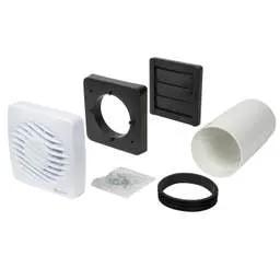 standard fans Xpelair DX100 100mm 4" Single Speed Standard Extractor Fan - standard fans Xpelair DX100 100mm 4" Single Speed Standard Extractor Fan