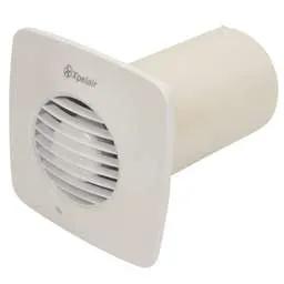standard fans Xpelair DX100S 100mm 4" Simply Silent Square Standard Fan with Wall Kit - standard fans Xpelair DX100S 100mm 4" Simply Silent Square Standard Fan with Wall Kit