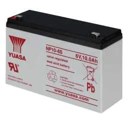 Intruder Alarms Yuasa 10Ah 6V Sealed Lead Acid Battery - Intruder Alarms Yuasa 10Ah 6V Sealed Lead Acid Battery