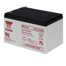 Intruder Alarms Yuasa 12Ah 12V Sealed Lead Acid Battery - Intruder Alarms Yuasa 12Ah 12V Sealed Lead Acid Battery