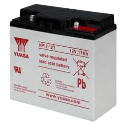 Intruder Alarms Yuasa 17Ah 12V Sealed Lead Acid Battery - Intruder Alarms Yuasa 17Ah 12V Sealed Lead Acid Battery