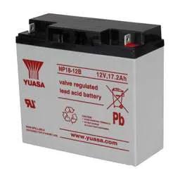 Intruder Alarms Yuasa 18Ah 12V Sealed Lead Acid Battery - Intruder Alarms Yuasa 18Ah 12V Sealed Lead Acid Battery