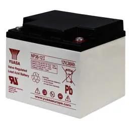 Intruder Alarms Yuasa 38Ah 12V Sealed Lead Acid Battery - Intruder Alarms Yuasa 38Ah 12V Sealed Lead Acid Battery
