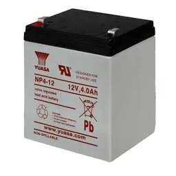 Intruder Alarms Yuasa 4Ah 12V Sealed Lead Acid Battery - Intruder Alarms Yuasa 4Ah 12V Sealed Lead Acid Battery