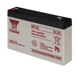 Intruder Alarms Yuasa 7Ah 6V Sealed Lead Acid Battery - Intruder Alarms Yuasa 7Ah 6V Sealed Lead Acid Battery