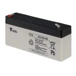 Intruder Alarms Yuasa 3.2Ah 6V Sealed Lead Acid Yucel Battery - Intruder Alarms Yuasa 3.2Ah 6V Sealed Lead Acid Yucel Battery